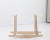 Fabricante oscilante del soporte de la cesta de Mois&eacute;s de madera de pino s&oacute;lida del OEM