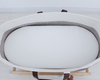 Cesta Mois&eacute;s personalizada con soporte mecedor de madera RS-2303